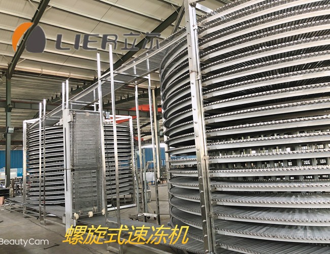 雙螺旋速凍機 小酥肉速凍雙螺旋 調理食品螺旋式速凍機 單雙螺旋速凍設備